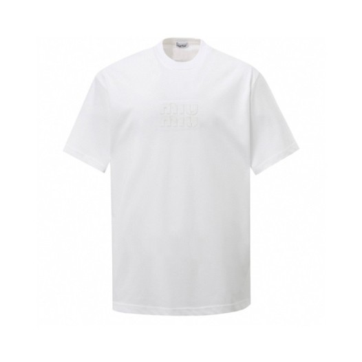 ❤미우미우 남성 라운드 반팔 티셔츠 - Miumiu Mens Round Tshirt - mic7566x