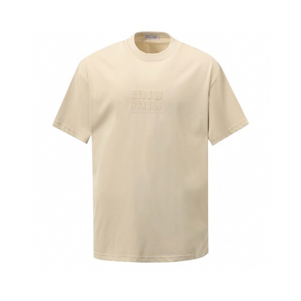 ✨미우미우 남성 라운드 반팔 티셔츠 - Miumiu Mens Round Tshirt - mic7568x