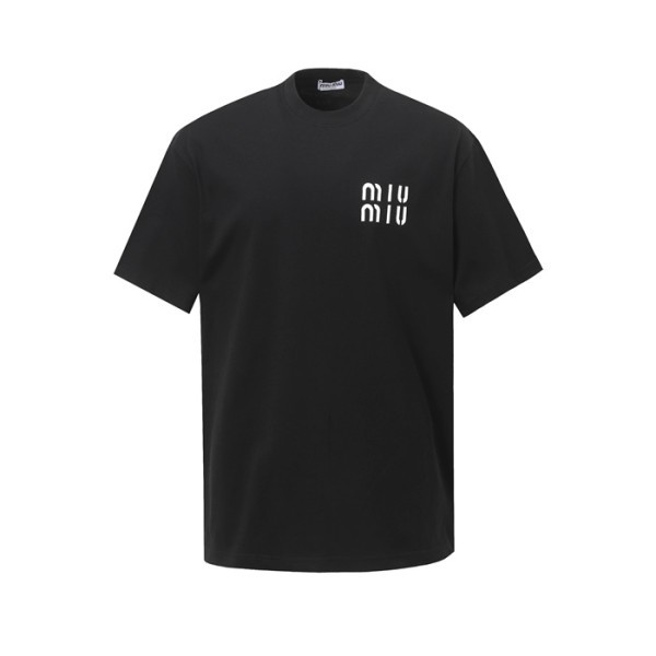 ✨미우미우 남성 라운드 반팔 티셔츠 - Miumiu Mens Round Tshirt - mic7570x