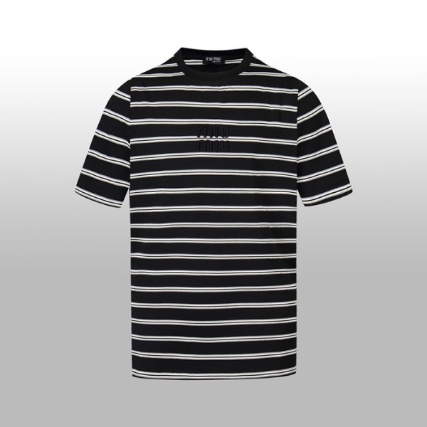 ✨미우미우 남성 라운드 반팔 티셔츠 - Miumiu Mens Round Tshirt - mic7579x