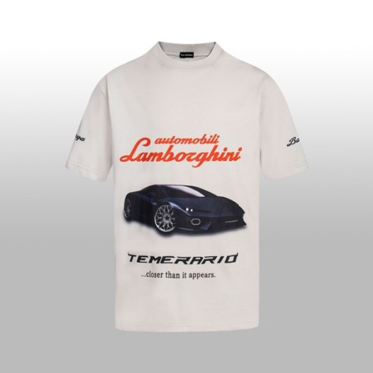 ❤발렌시아가 남성 라운드 반팔 티셔츠 - Balenciaga Mens Round Tshirt - bac7581x