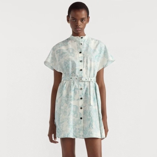 ❤디올 여성 디올리비에라 쇼트 셔츠 드레스 - Dior Womens Dioriviera Short Shirt Dress - dic7604x