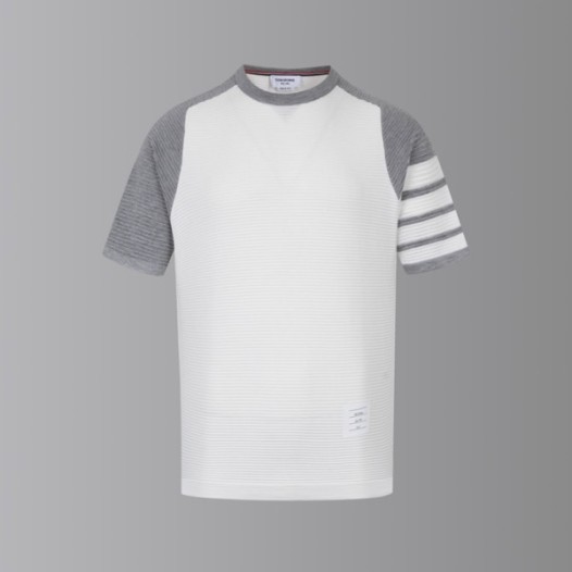 ❤톰브라운 남성 라운드 반팔티 - Thom Browne Mens Round Tshirts - thc7622x