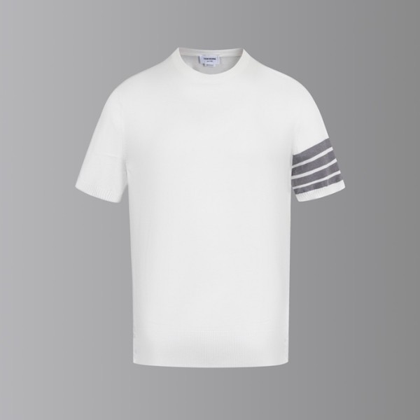 ✨톰브라운 남성 라운드 반팔티 - Thom Browne Mens Round Tshirts - thc7631x