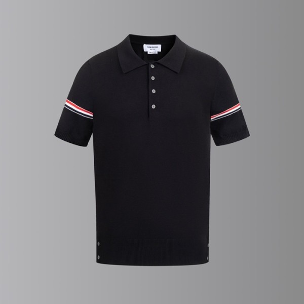 ✨톰브라운 남성 폴로 반팔티 - Thom Browne Mens Polo Tshirt - thc7640x