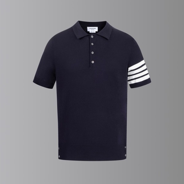 ✨톰브라운 남성 폴로 반팔티 - Thom Browne Mens Polo Tshirt - thc7642x
