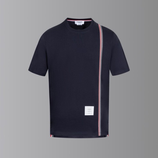 ❤톰브라운 남성 라운드 반팔티 - Thom Browne Mens Round Tshirts - thc7646x