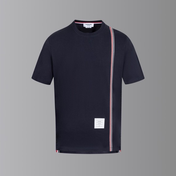 ✨톰브라운 남성 라운드 반팔티 - Thom Browne Mens Round Tshirts - thc7646x