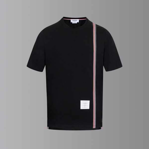 ✨톰브라운 남성 라운드 반팔티 - Thom Browne Mens Round Tshirts - thc7648x