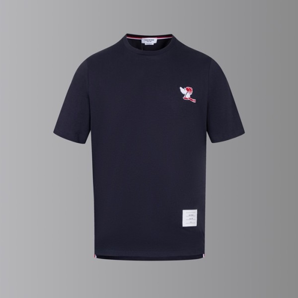 ✨톰브라운 남성 라운드 반팔티 - Thom Browne Mens Round Tshirts - thc7660x