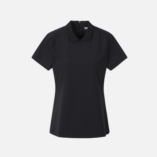❤PXG 여성 썸머 컬러 블럭 퍼포레이티드 카라 티셔츠 - gol1743x