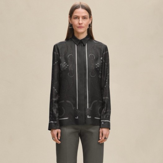 ❤에르메스 여성 Palefroi Remix 클래식 셔츠 - Hermes Womens Palefroi Remix Classic Shirts - prc7750x