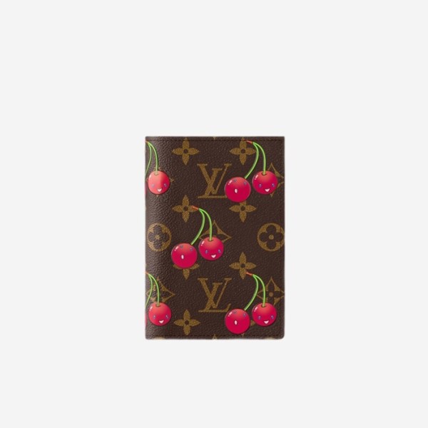 ✨루이비통 여성  LV x TM 체리 패스포트 커버 M13424 - Louis vuitton Womens LV x TM Cherry Passport Cover - lvw353x