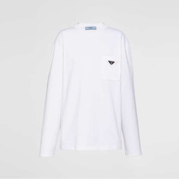 ✨프라다 남성 라운드 긴팔티 - Prada Mens Round Tshirt - prc7764x