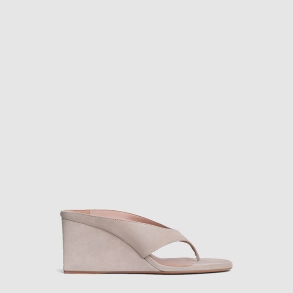 ✨알라이아 여성 Cube 통 뮬 - Alaia Womens Cube Thong Mule - als6347x