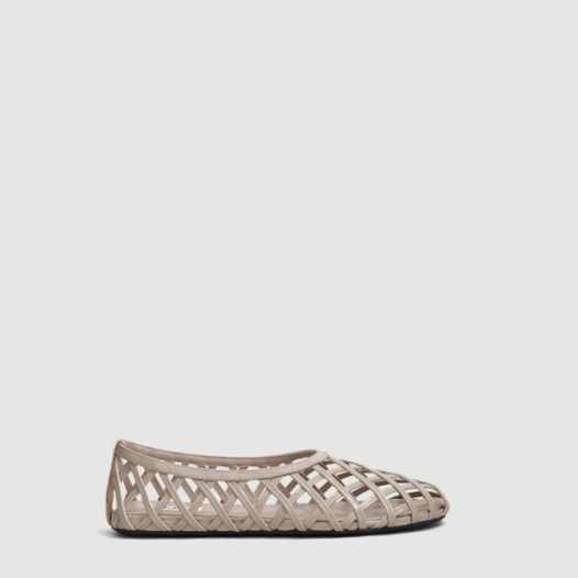 ❤알라이아 여성 페이던트 케이지 발레 플랫슈즈 - Alaia Womens Cage Ballet Flats - als6403x