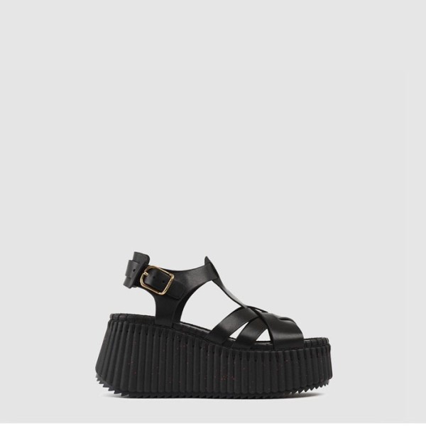 ✨끌로에 여성 Nama 웨지 샌들 - Chloe Womens Nama Wedge Sandals - chs6416x