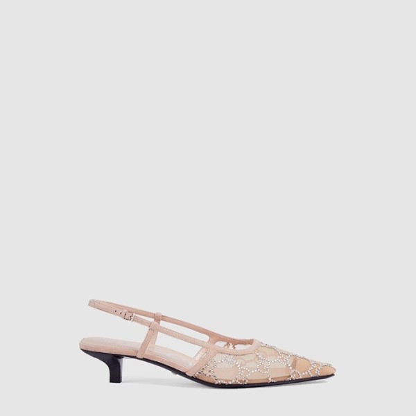 ✨구찌 여성 GG 크리스털 슬링백 펌프스 - Gucci Womens GG Crystal Slingback Pumps - gus6455x