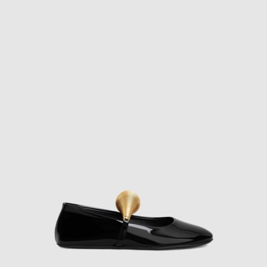 ❤알라이아 여성 페이던트 케이지 발레 플랫 슈즈 - Alaia Womens Cage Ballet Flats - als6506x