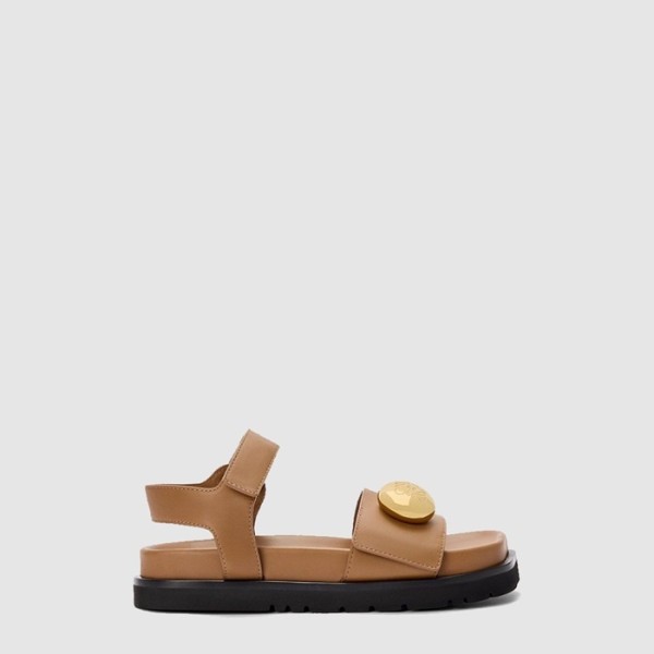 ✨로에베 여성 페블 퍼스벳 샌들 - Loewe Womens Pebble Pursebet Sandals - los6544x