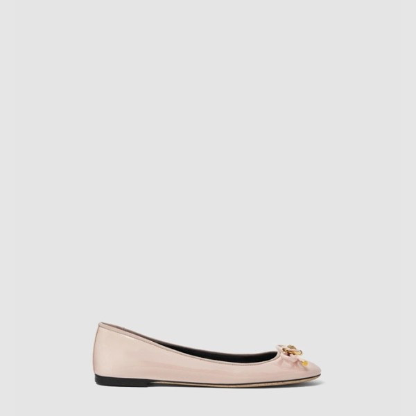 ✨베르사체 여성 리본 에나멜 발레화 - Versace Womens Ribbon Enamel Ballet Shoes - ves6547x