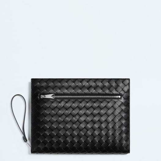 ★보테가베네타 남성 미디엄 인트레치아토 손목 스트랩 도큐먼트 케이스 - Bottega Veneta MensIntrecciato document case with wrist strap - bvb7745x