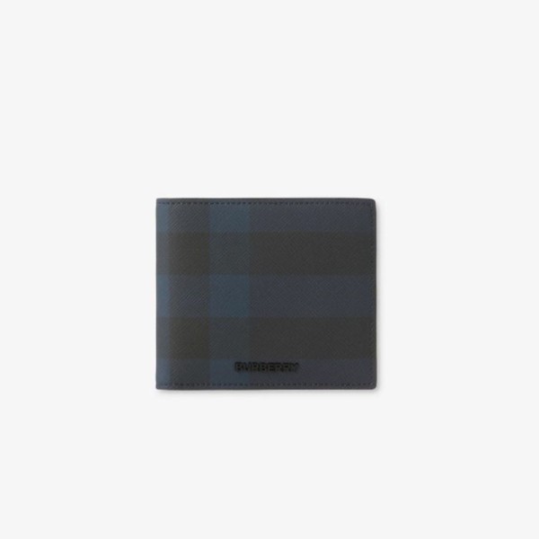 ✨버버리 남성 체크 바이폴드 지갑 - Burberry Mens Check Bifold Wallet - buw356x