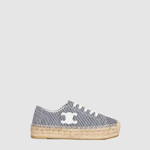❤셀린느 여성 레 에스파드리유 레이스업 캔버스 카프스킨 - Celine Womens Les Espadrilles Lace-up Canvas Calfskin - ces6556x