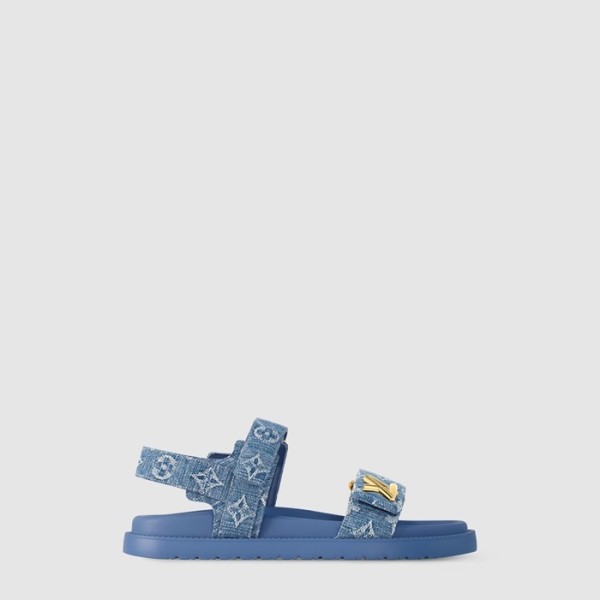 ✨루이비통 여성 선셋 플랫 컴포트 샌들 - Louis vuitton Womens Sunset Flat Comfort Sandals - lvs6563x