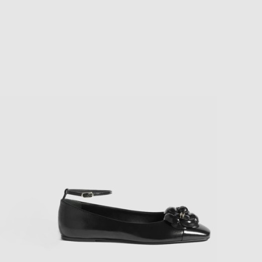 ❤샤넬 여성 까멜리아 플랫 슈즈 - Chanel Womens Camellia Flat Shoes - chs6576x