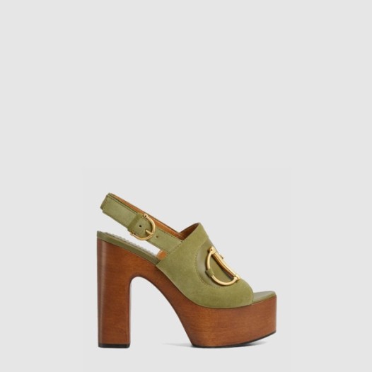 ❤구찌 여성 홀스빗 플랫폼 샌들 - Gucci Womens Horsebit Platform Sandals - gus6577x
