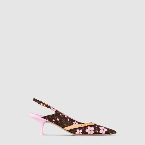 ✨루이비통 여성 LV x TM 6AM 슬링백 펌프스 - Louis vuitton Womens LV x TM 6AM Slingback Pumps - lvs6646x