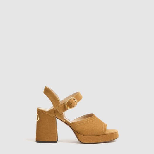 ❤발렌티노 여성 포셋 크러스트 레더 플랫폼 샌들 - Valentino Womens Fawcett Crust Leather Platform Sandals - vas6656x