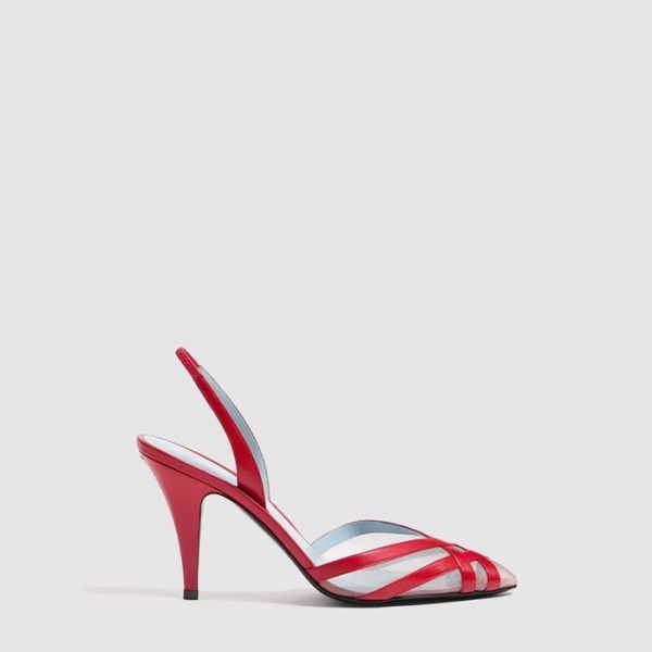 ✨발렌티노 여성 메시 슬링백 펌프스 - Valentino Womens Mesh Slingback Pumps - vas6694x