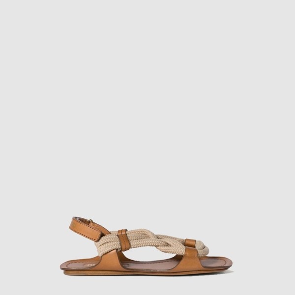 ✨미우미우 여성 플랫 코드 샌들 - Miumiu Womens Flat Code Sandals - mis6757x