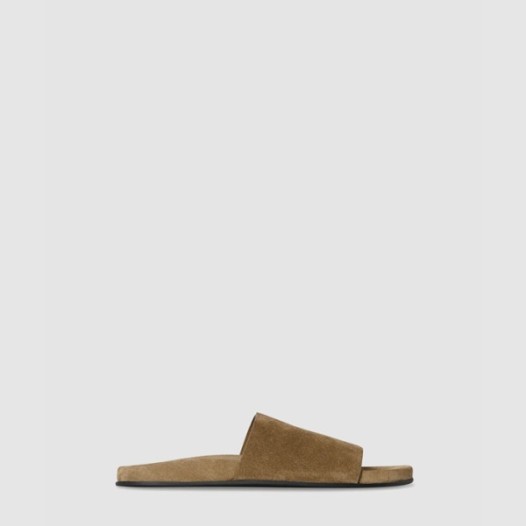 ❤더 로우 여성 스웨이드 슬라이드 - The Row Womens Suede Slide - ths6798x