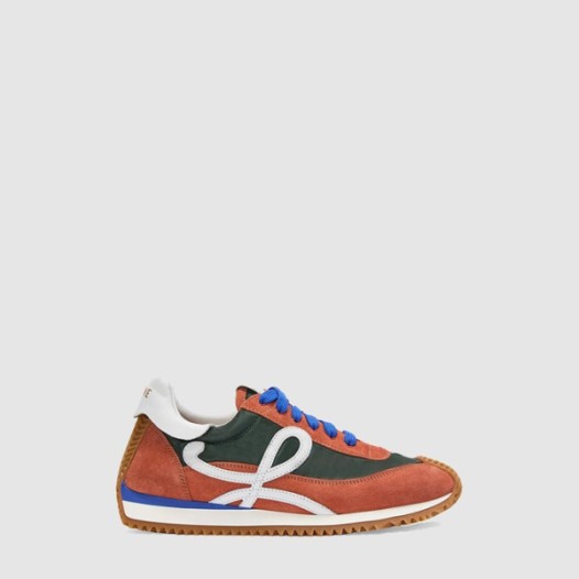 ❤로에베 남/녀 나일론과 스웨이드 소재의 스무스 용 스니커즈 - Loewe Unisex Nylon Suede Smooth Sneakers - los6801x