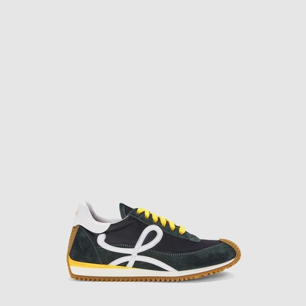 ✨로에베 남/녀 나일론과 스웨이드 소재의 스무스 용 스니커즈 - Loewe Unisex Nylon Suede Smooth Sneakers - los6802x