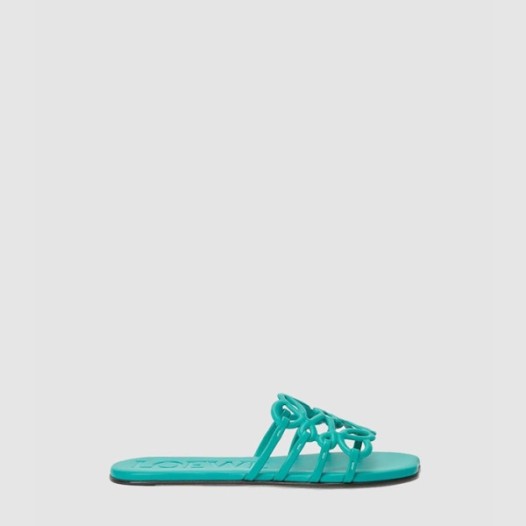❤로에베 여성 페탈 아나그램 슬라이드 - Loewe Womens Petal Anagram Slipper - los6808x