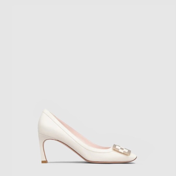 ✨로저비비에 여성 트럼펫 가죽 펌프스 - Roger Vivier Womens Trumpet Leather Pumps - ros6852x