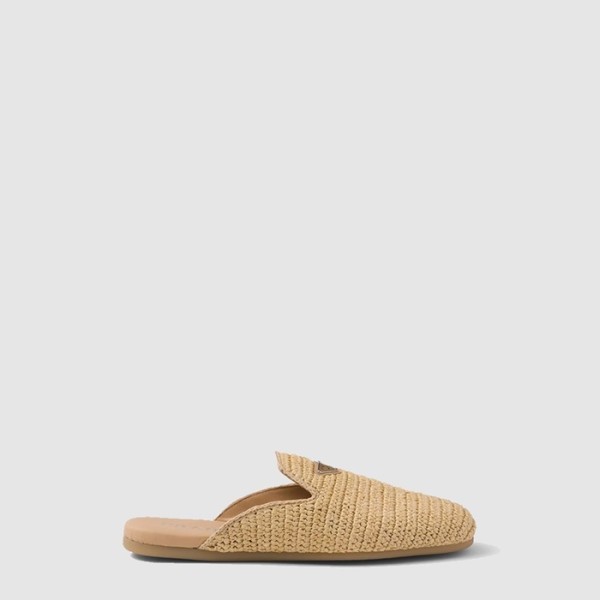 ✨프라다 여성 크로셰 뮬 슬리퍼 - Prada Womens Crochet Mule Slippers - prs6859x