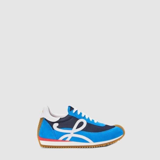 ❤로에베 남/녀 나일론과 스웨이드 소재의 스무스 용 스니커즈 - Loewe Unisex Nylon Suede Smooth Sneakers - los6863x