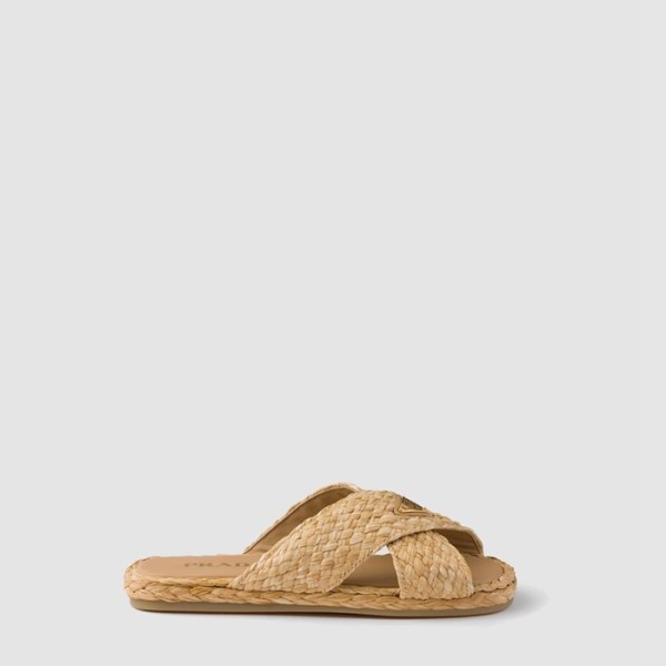 ✨프라다 여성 라피아 슬라이드 - Prada Womens Raffia Slide - prs6869x
