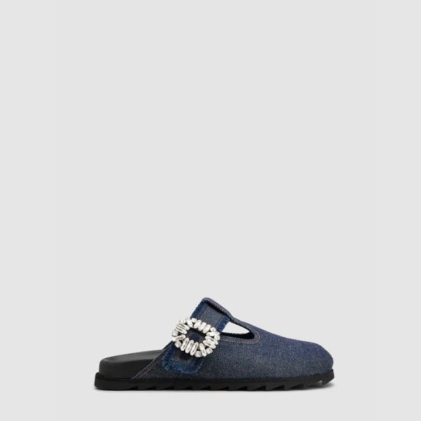 ✨로저비비에 여성 슬라이디 비브 뮬 - Roger Vivier Womens Slidey Viv Mule - ros6918x