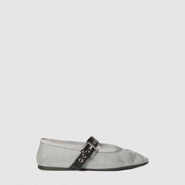 ✨미우미우 여성 메쉬 발레리나 - Miumiu Womens Mesh Ballerina - mis6949x