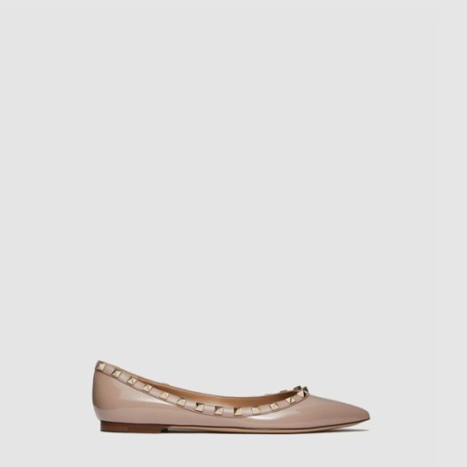 ❤발렌티노 여성 락스터드 발레리나 - Valentino Womens Rockstud Ballerina - vas6964x
