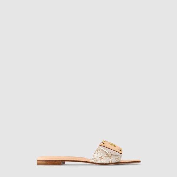 ✨루이비통 여성 LV 프레임 플랫 뮬 - Louis vuitton Womens LV Frame Flat Mule - lvs7018x