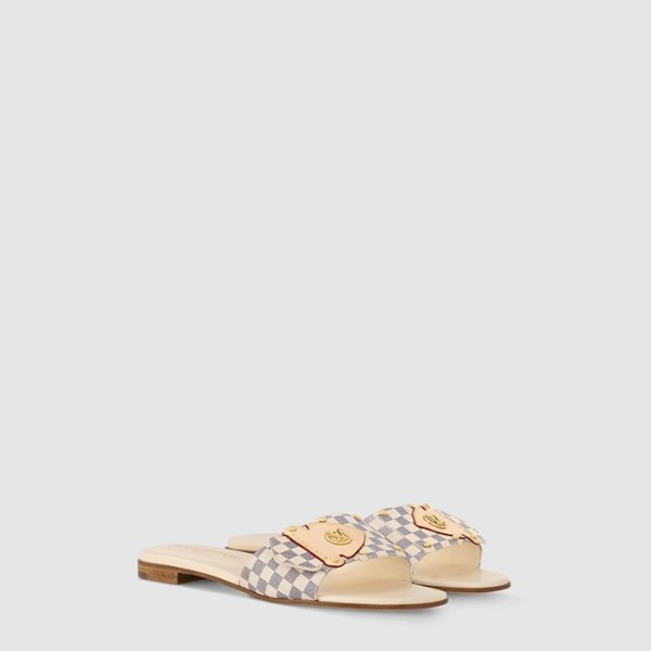 ✨루이비통 여성 LV 프레임 플랫 뮬 - Louis vuitton Womens LV Frame Flat Mule - lvs7021x