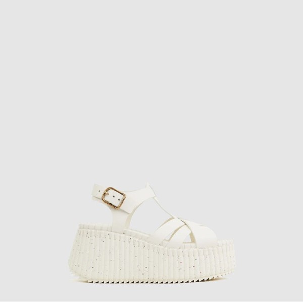 ✨끌로에 여성 NAMA 웨지 샌들 - Chloe Womens NAMA Wedge Sandals - chs7045x