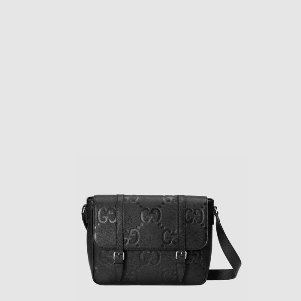 ✨구찌 남성 GG 점보 미디엄 메신저백 - Gucci Mens GG Jumbo Medium Messenger Bag - gub7830x